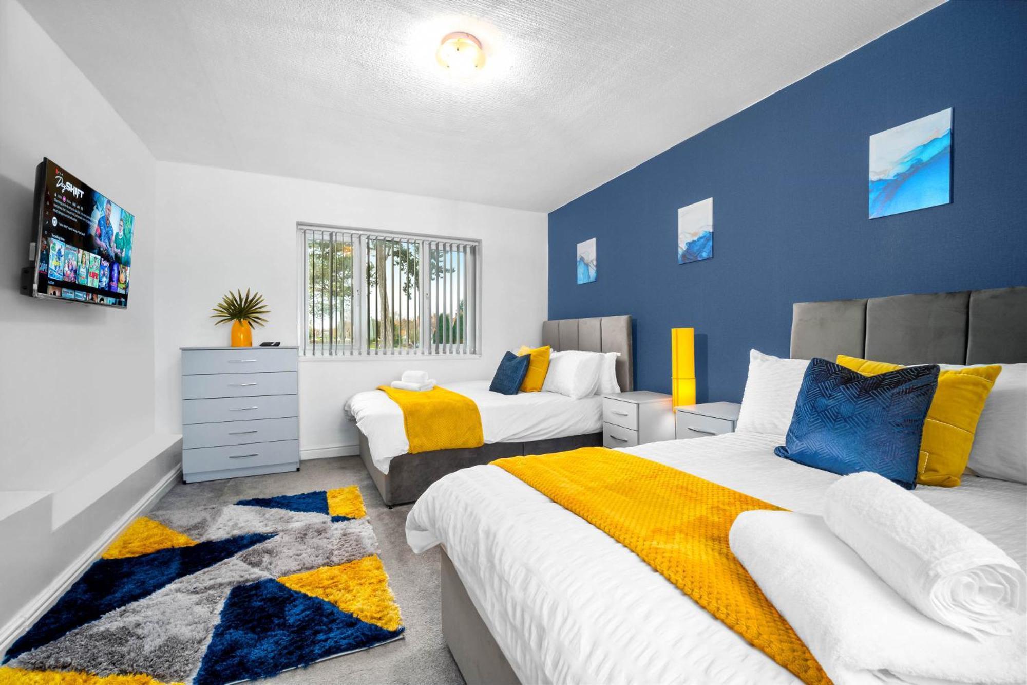 Modern 18 Guest Large Home In Solihull - Near Nec, Jlr, Hs2 And Bhx Birmingham Ngoại thất bức ảnh