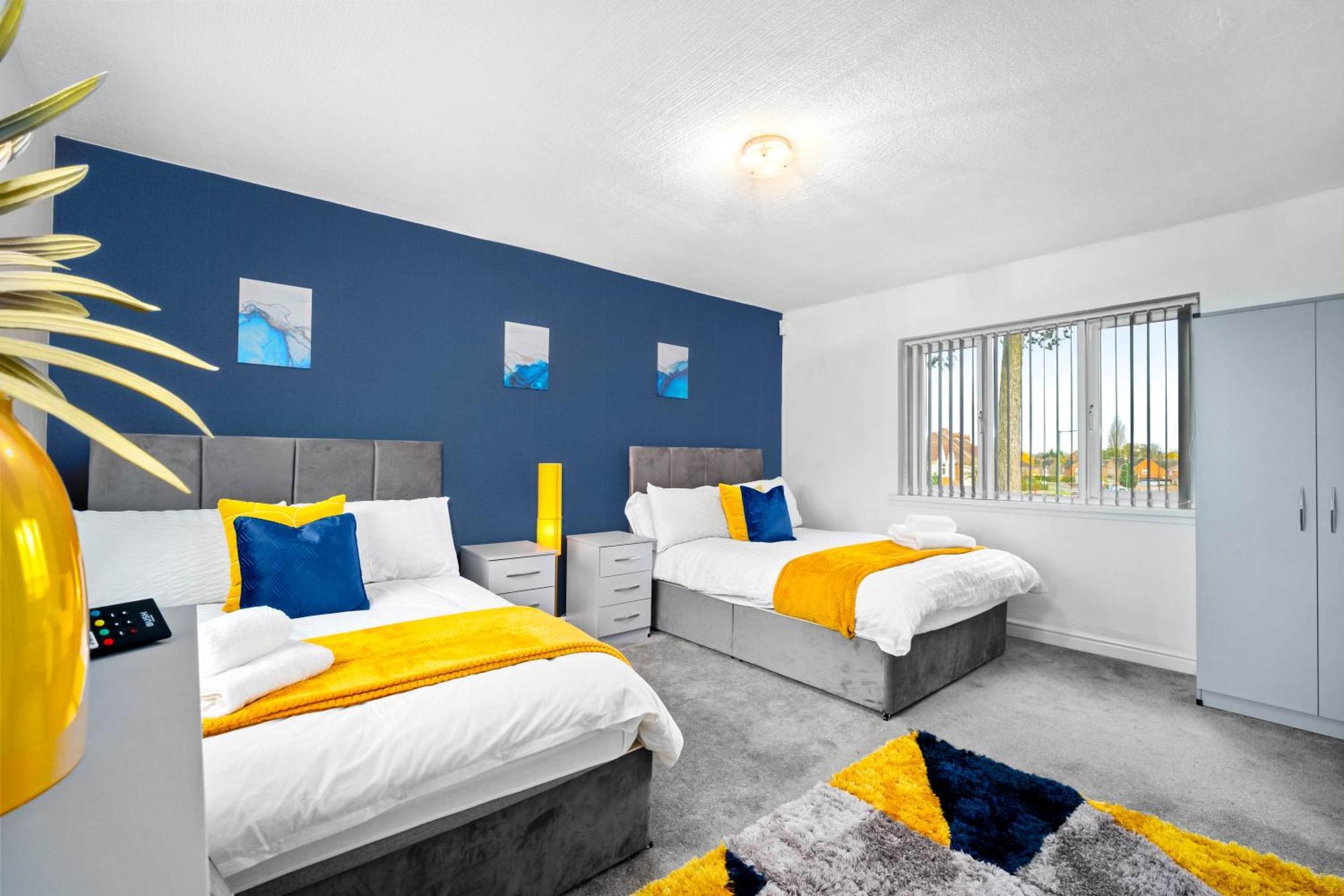 Modern 18 Guest Large Home In Solihull - Near Nec, Jlr, Hs2 And Bhx Birmingham Ngoại thất bức ảnh